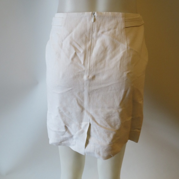 PABLO GERARD DAREL WHITE SKIRT SZ 38 EUR/ US 6 - Picture 7 of 8